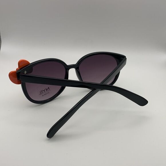 NYS Colllection Womens Hello Kitty Ribbon 100 UV Protection Sunglasses Orange/Bk - Picture 4 of 7